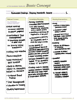 Peds Remediations #8 - ATI Pediatrics - ACTIVE LEARNING TEMPLATES ...