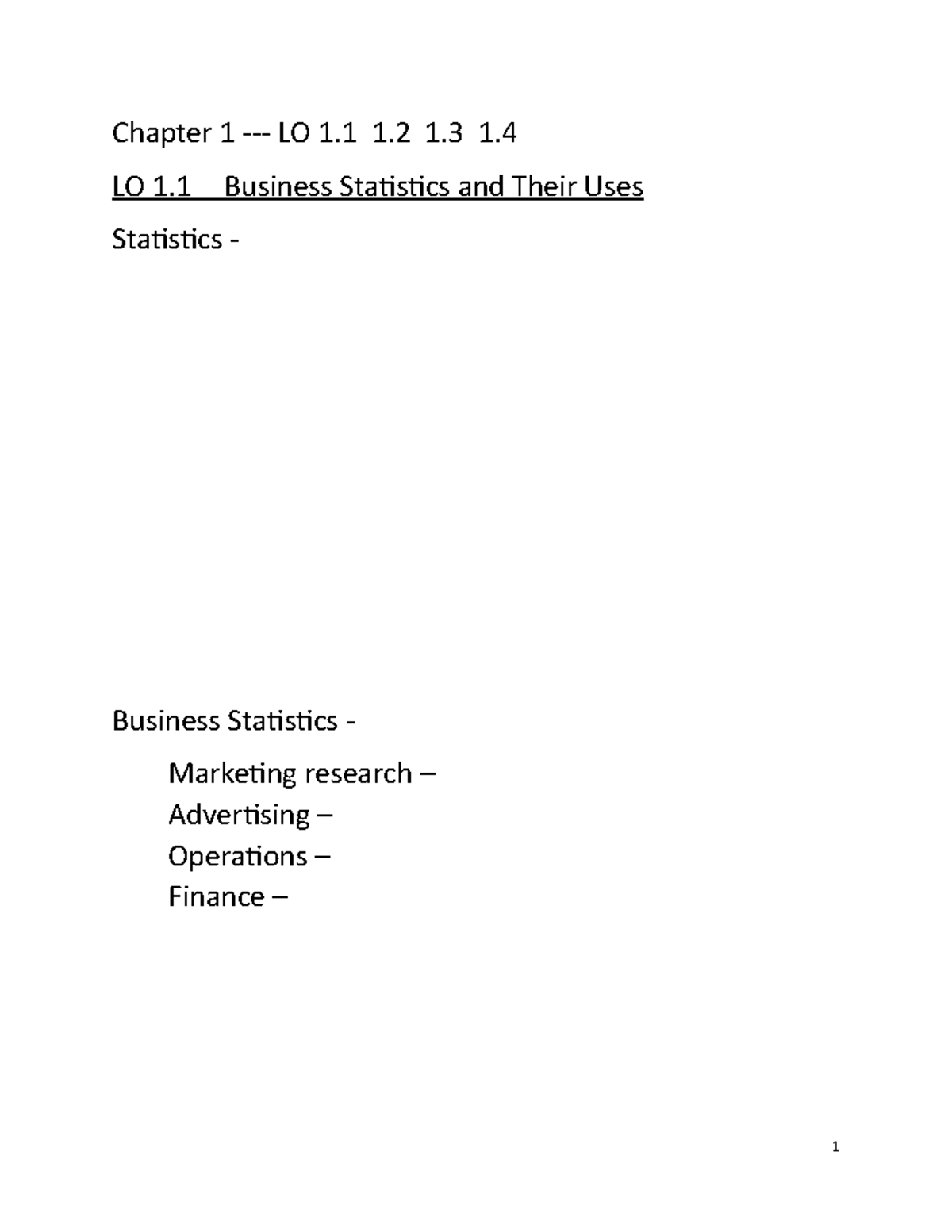 NChap 01 Stat - Introduction For Basic Statics And Basic Learning ...