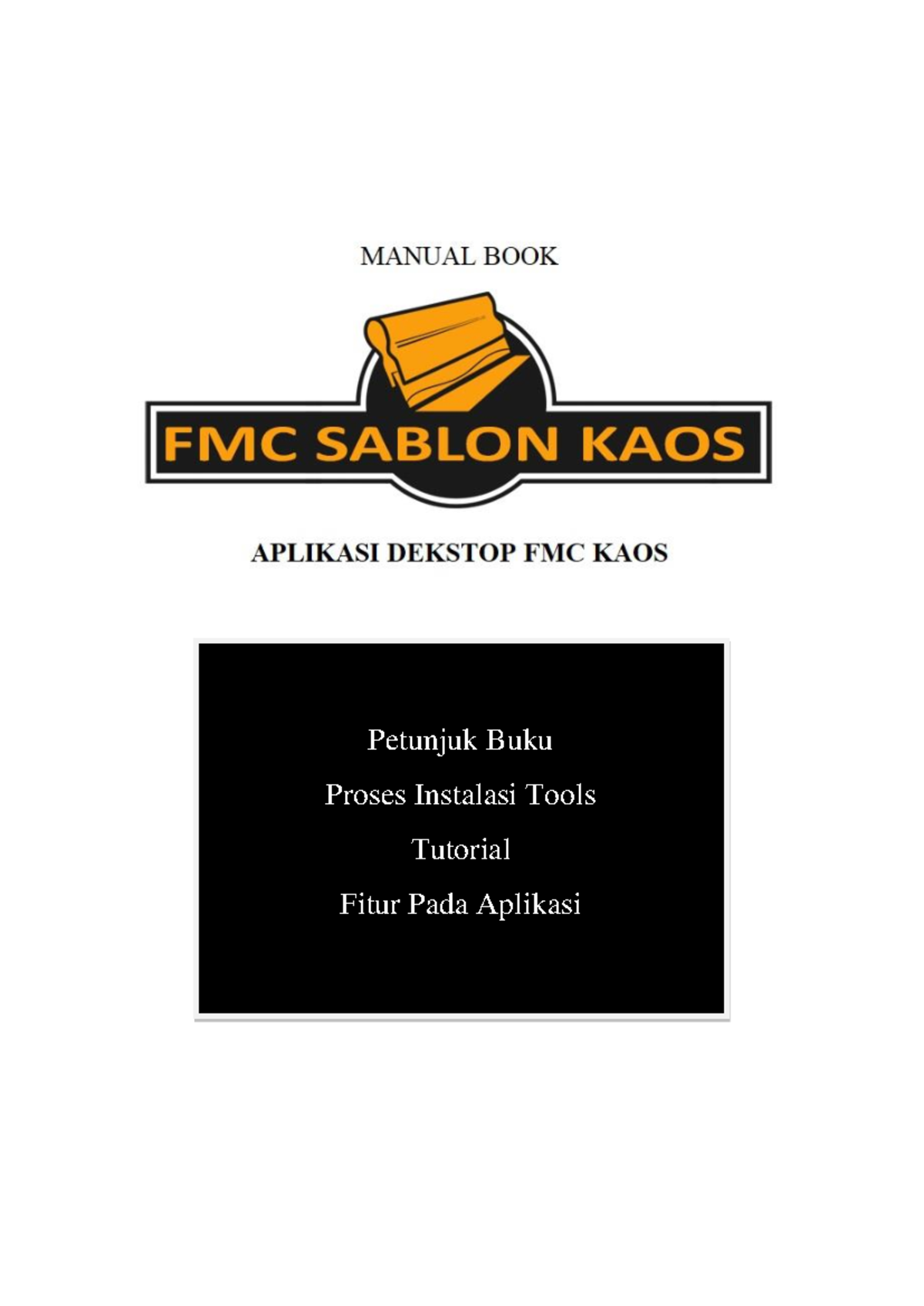 Manual BOOK FMC ghfgfswgcvxfdhfgfsfhgdhnf Petunjuk Buku Proses