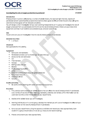 Inheritance Ecology And Succession Questions - A Level AQA, OCR ...