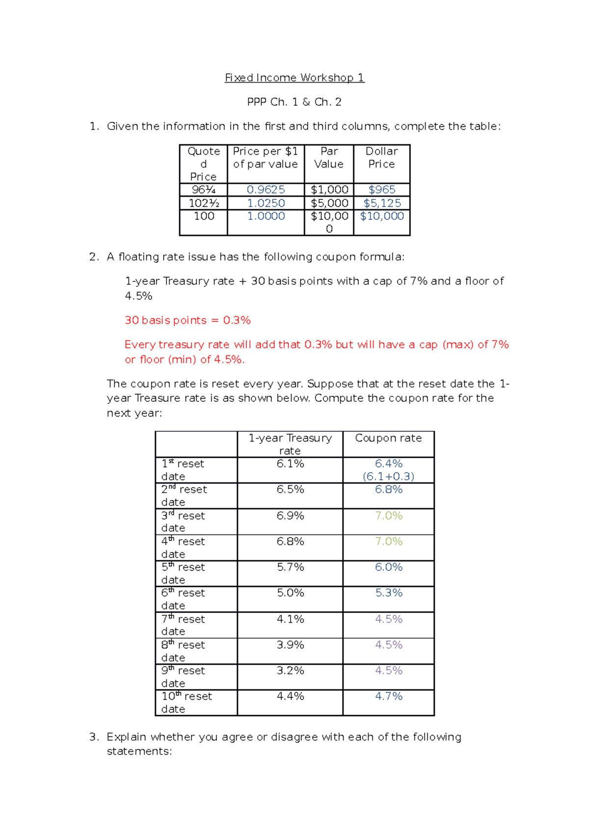 Chapter 6 - tutorial - Introduction to Financial Instrument - Curtin ...