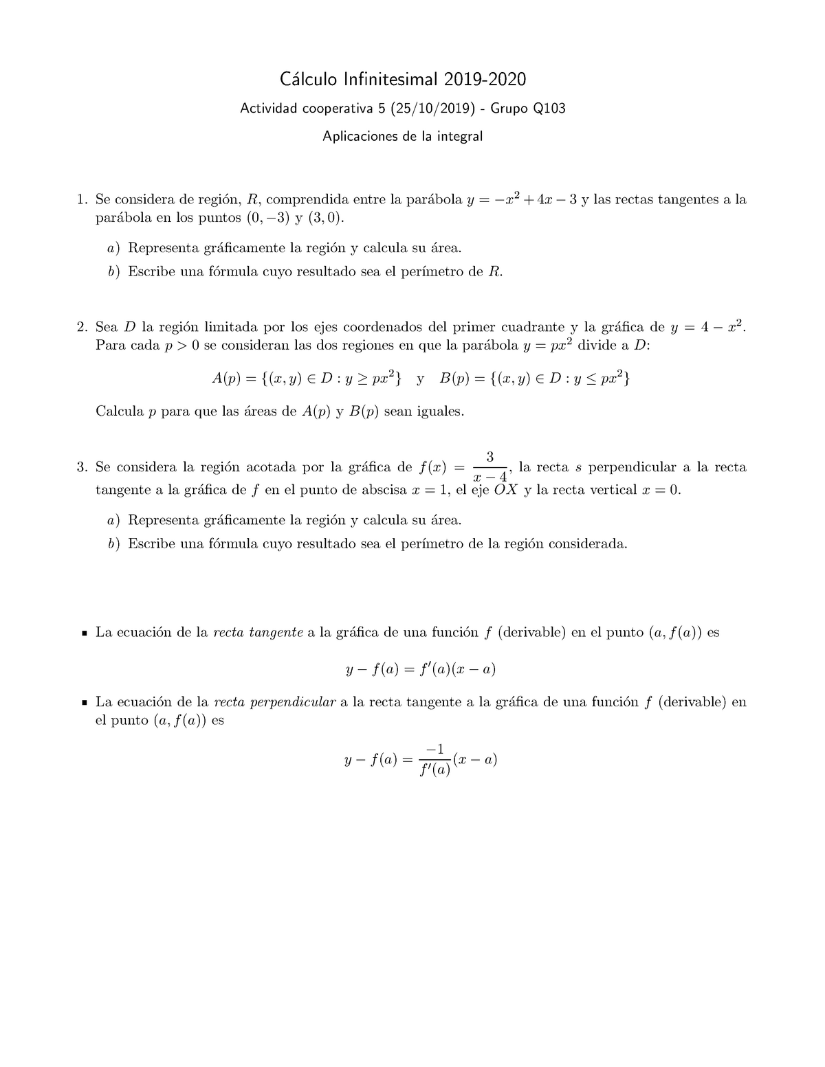 Accion Cooperativa 5 19 Calculo Infinitesimal Studocu