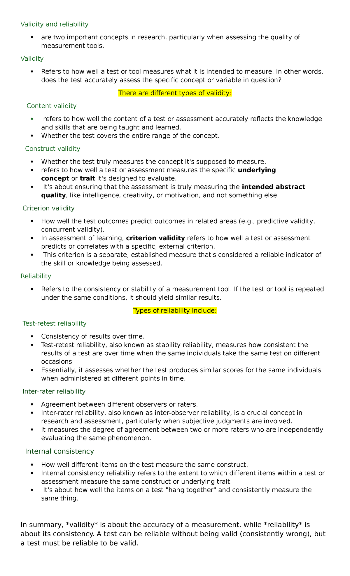 Inbound 4345155096535311692 - Validity and reliability are two ...