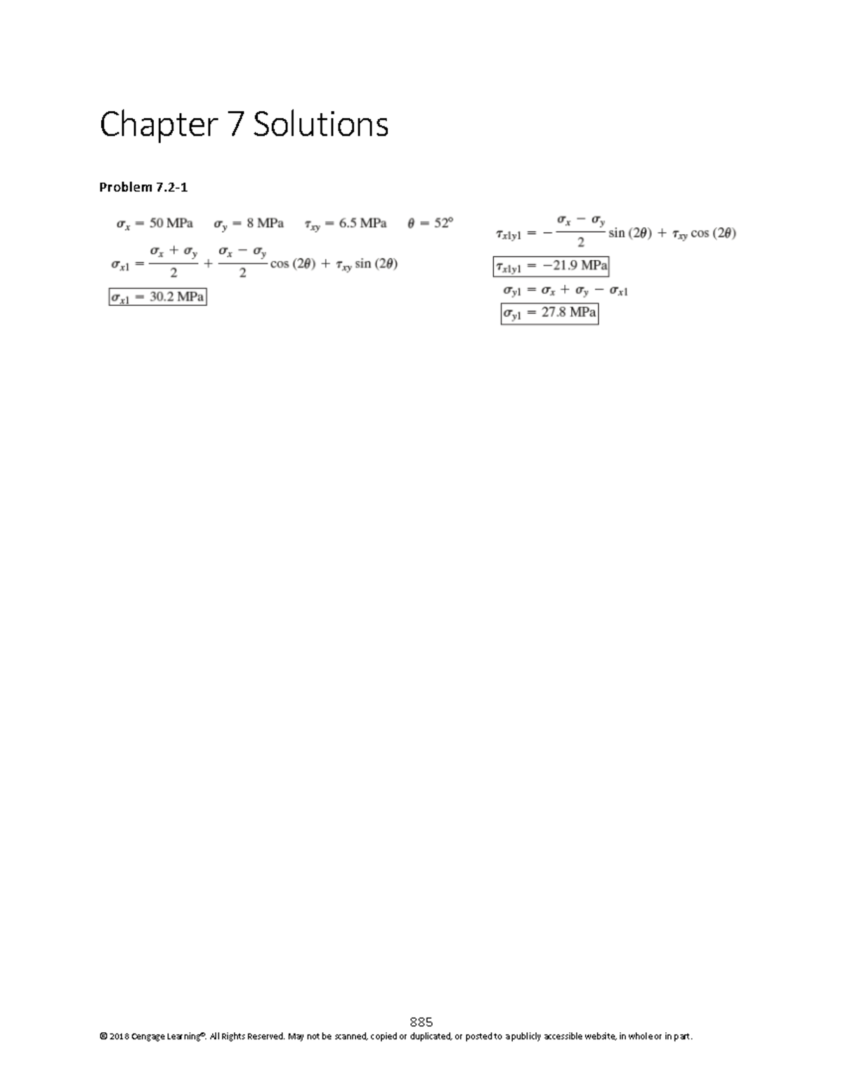 7장 풀이 - llllllllllllllllll - Statistics (1) - 885 Chapter 7 Solutions ...