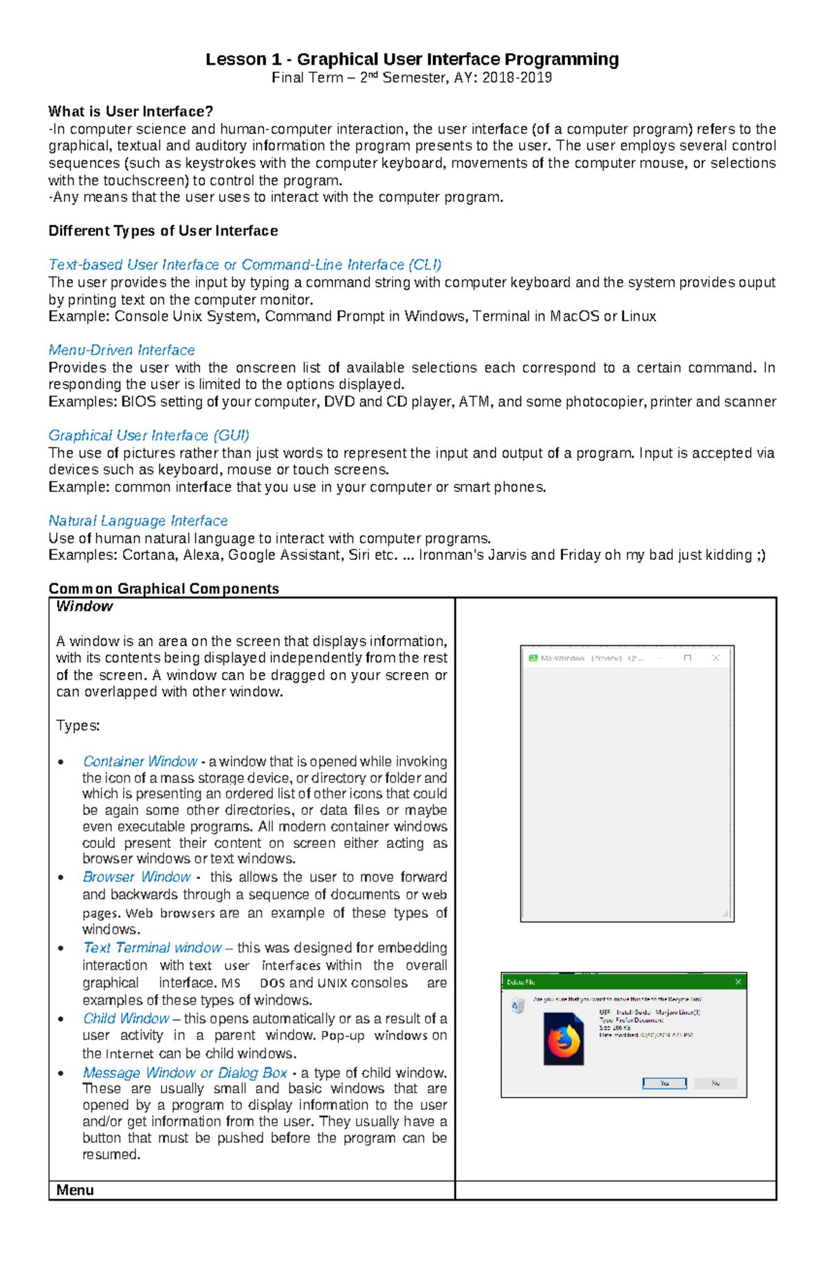 Lesson - Py Qt5 - Programming - Lesson 1 - Graphical User Interface ...