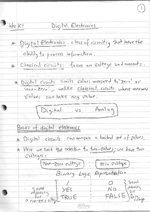 Assignment 1 - Departmen0t of Electrical and Computer Engineering ECE ...