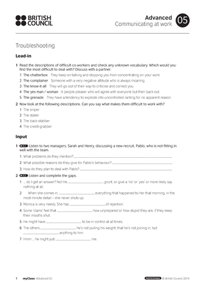 How To Write A Proposal C1 - Contents C1 Advanced (CAE) Proposal ...