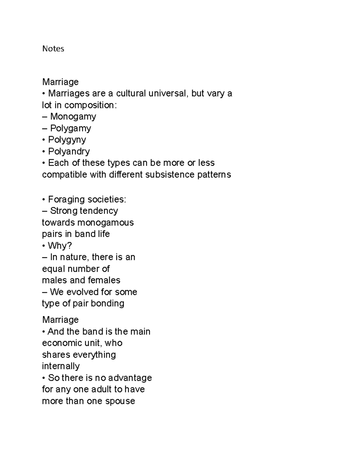 Document 176 detachable industrial nuclear family Notes Marriage