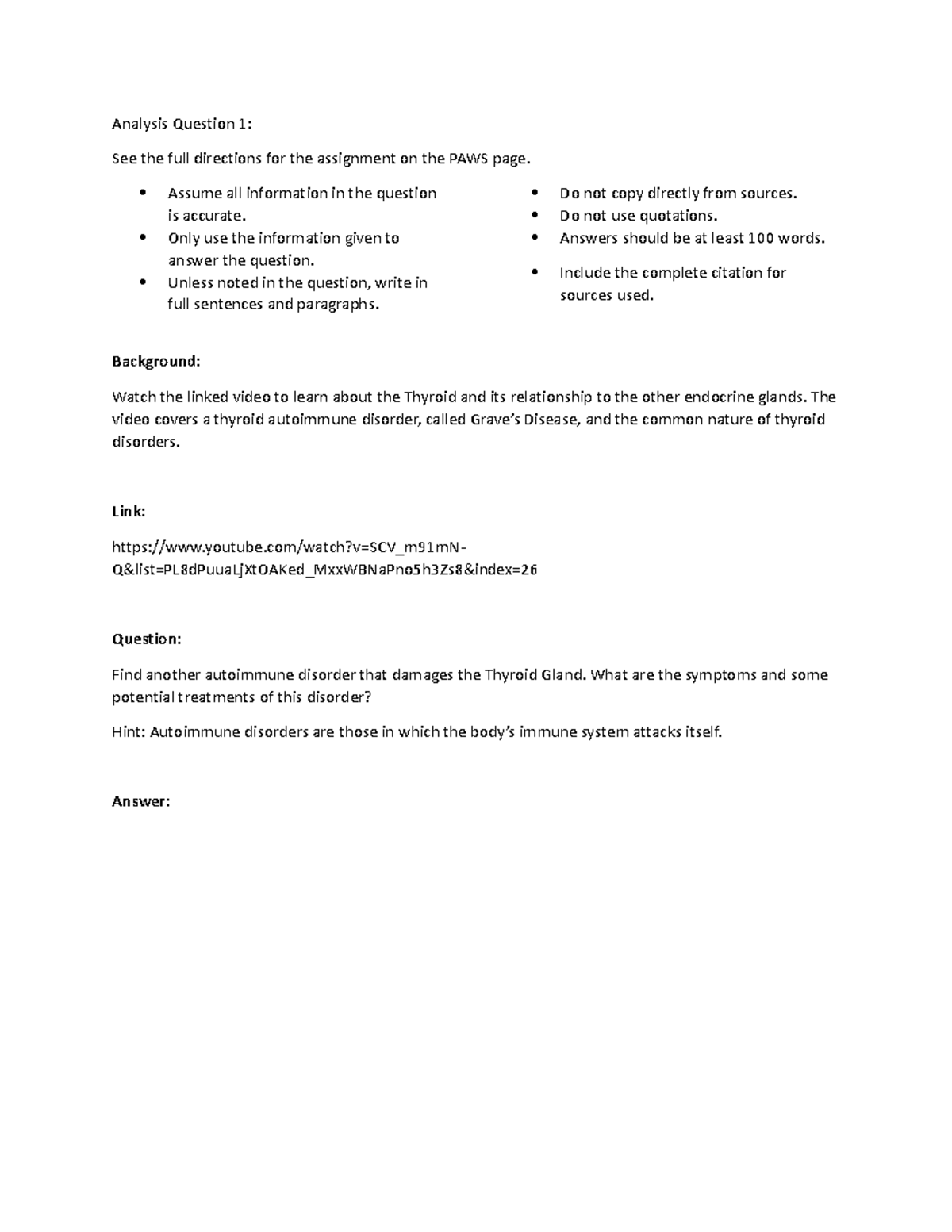 APII Analysis Question 1 v2 Analysis Question 1 See the full