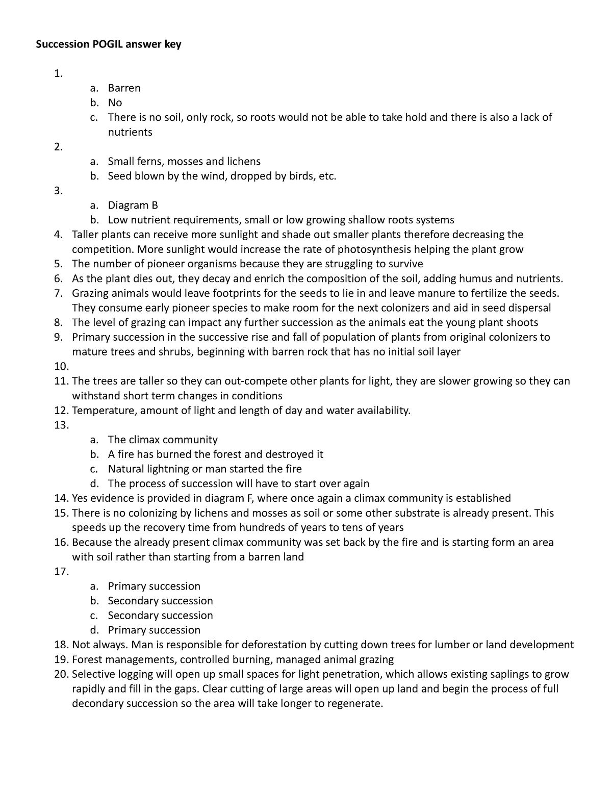 Succession Pogil Answer Key Succession POGIL Answer Key A Barren B   Thumb 1200 1553 