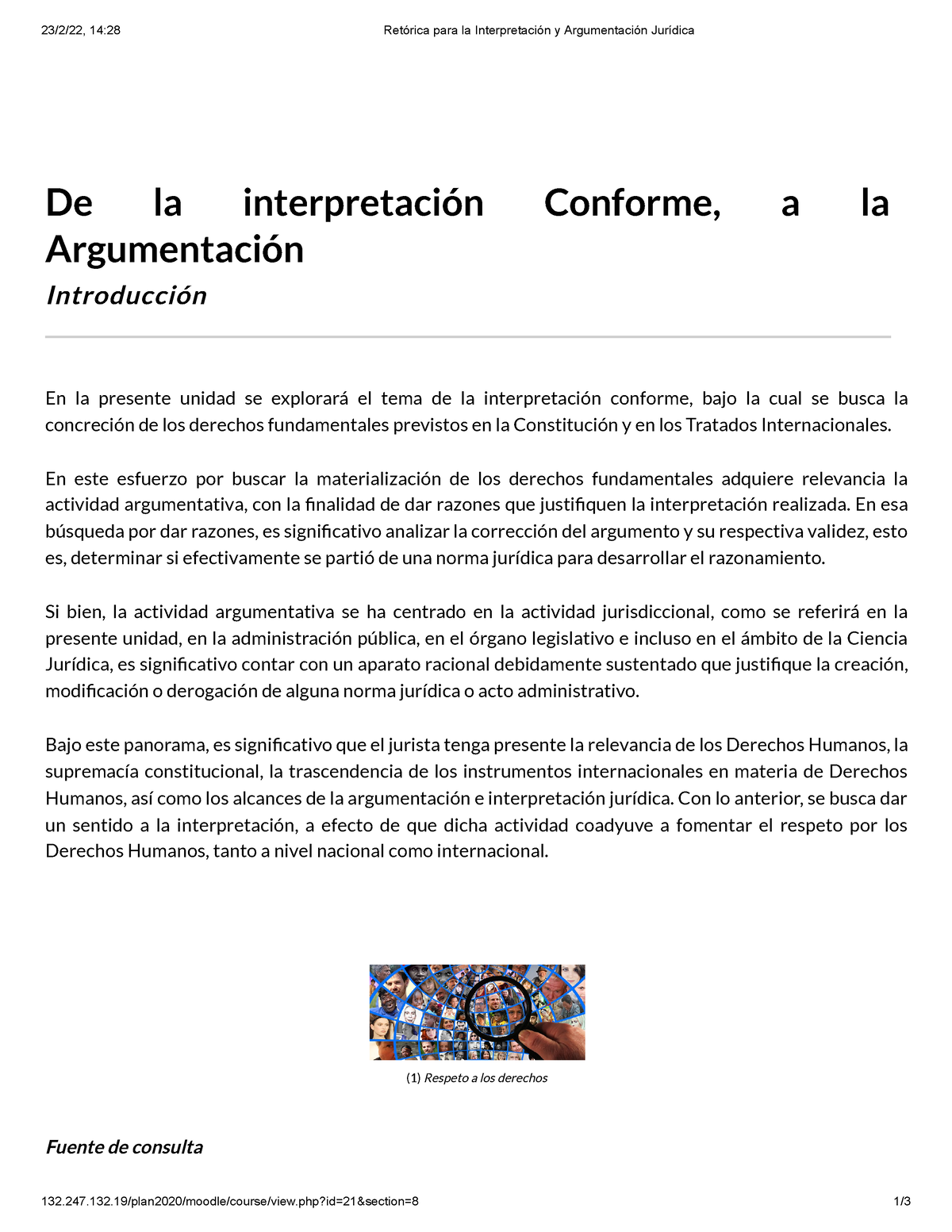 Unidad 8 ARG - 23/2/22, 14:28 Retórica Para La Interpretación Y ...