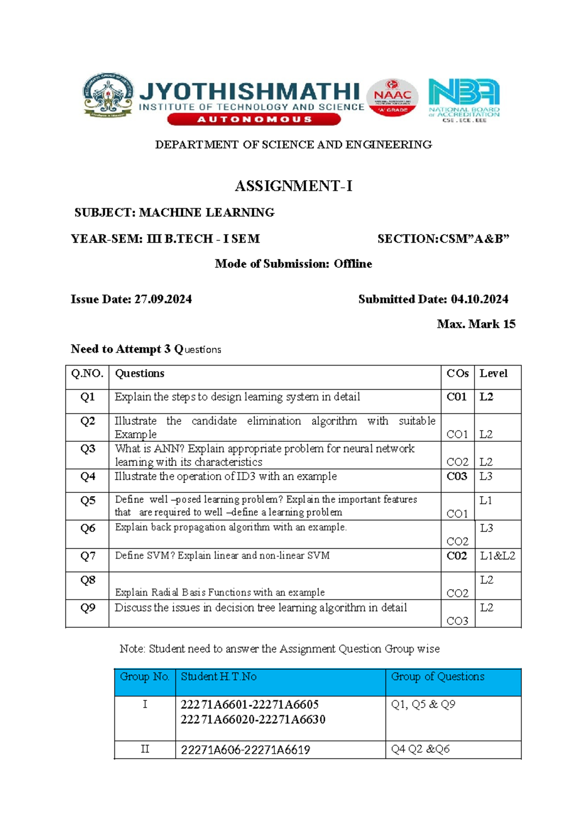 Devops Assignmnet - assignment realted to 1 ,2 ,3 units - DEPARTMENT OF ...