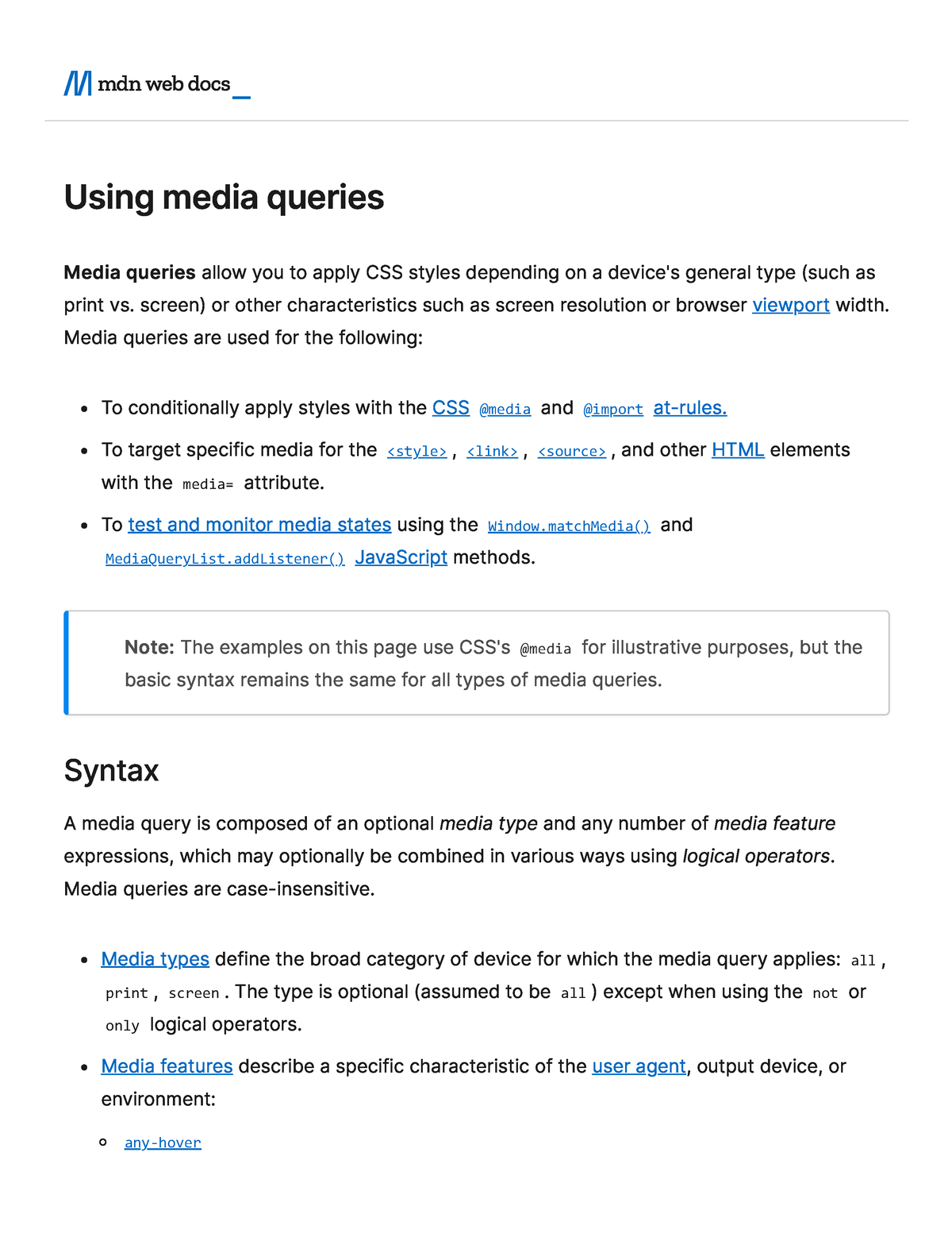 using-media-queries-css-cascading-style-sheets-mdn-using-media