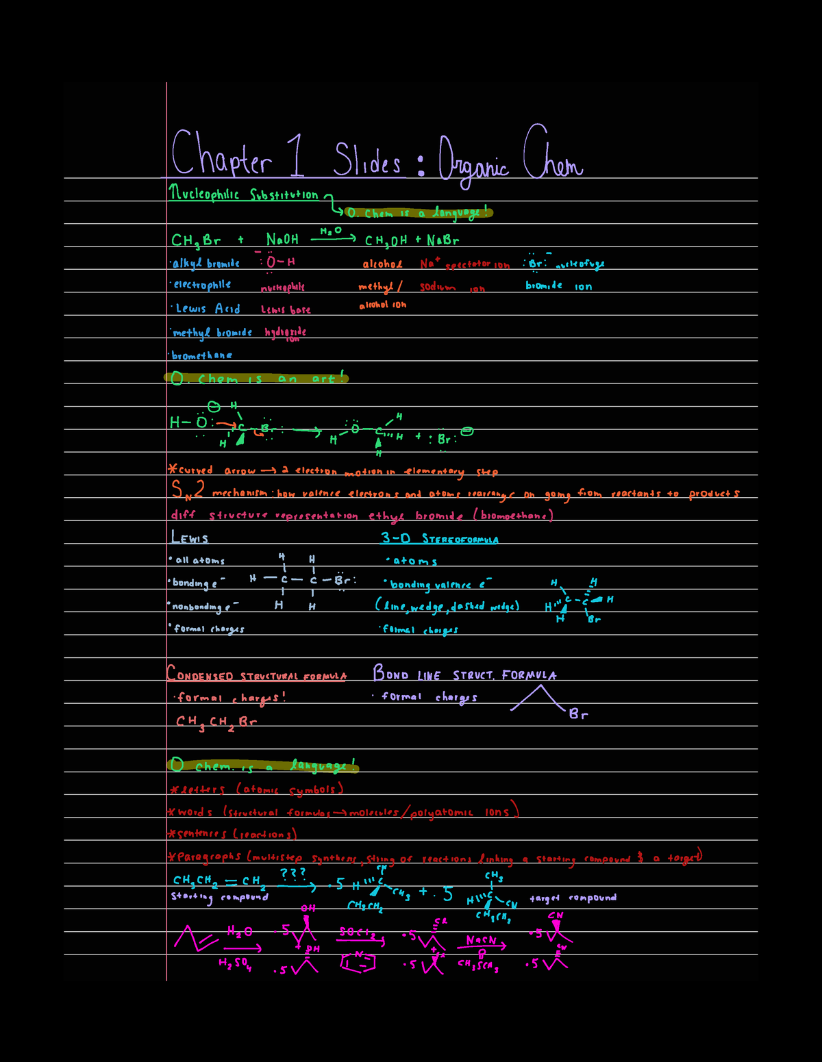 Chapter 1 Notes - Organic Chemistry - Chapter 1 Slides Organic Chem I ...