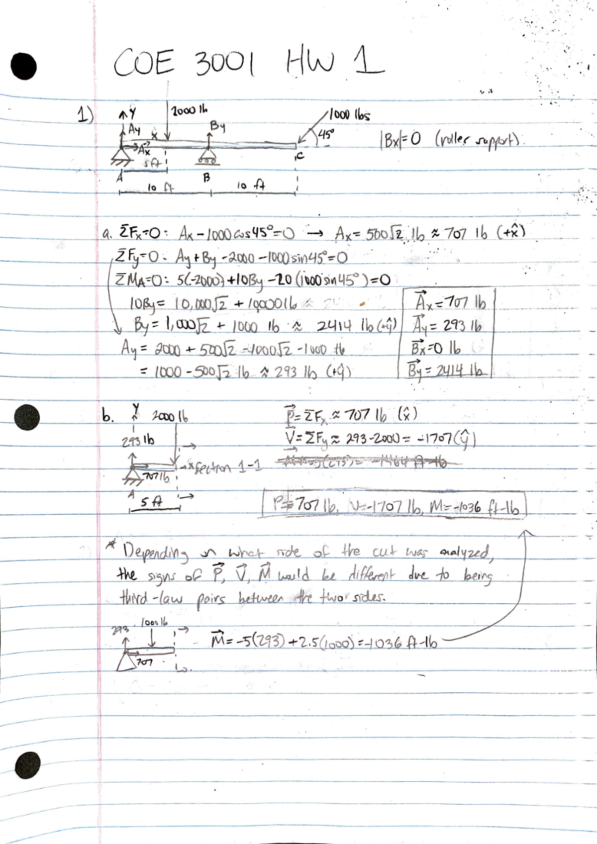 COE 3001 HW1 - Example Homework Assignment From GTE Summer 2023 - • COE ...