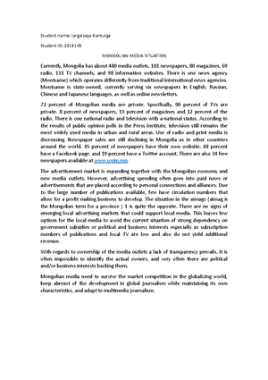 Final presentation script - Final presentation script: Beginning: A ...