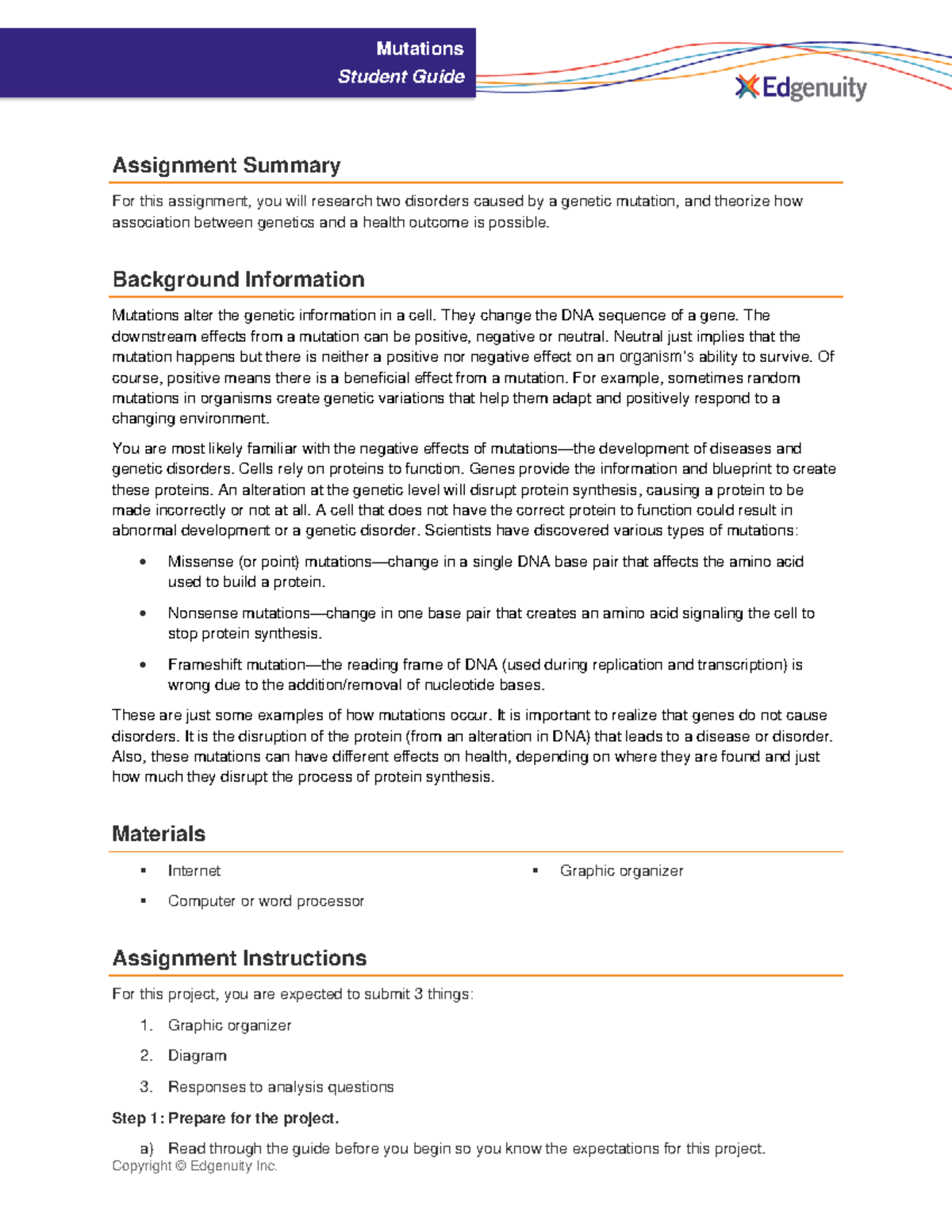 Kami Export - Project-Mutations-Student Guide - Mutations Student Guide ...