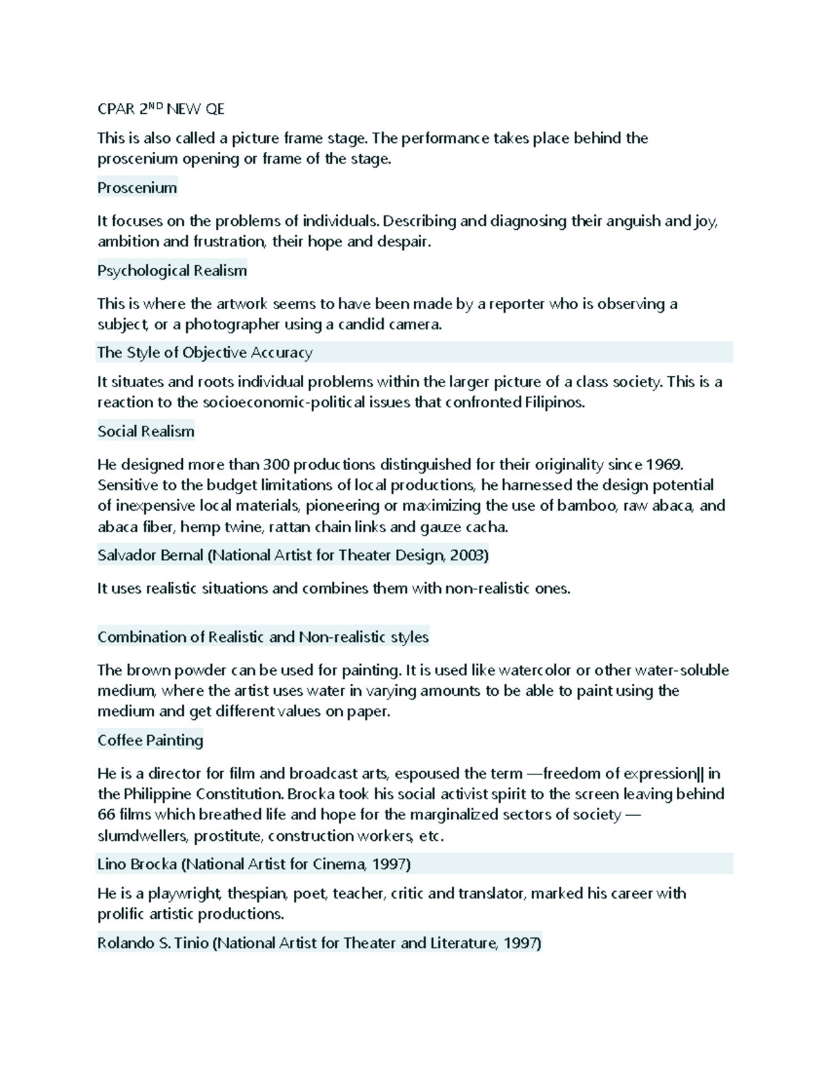 CPAR 2ND NEW QE Exam CPAR 2ND NEW QE This is also called a picture