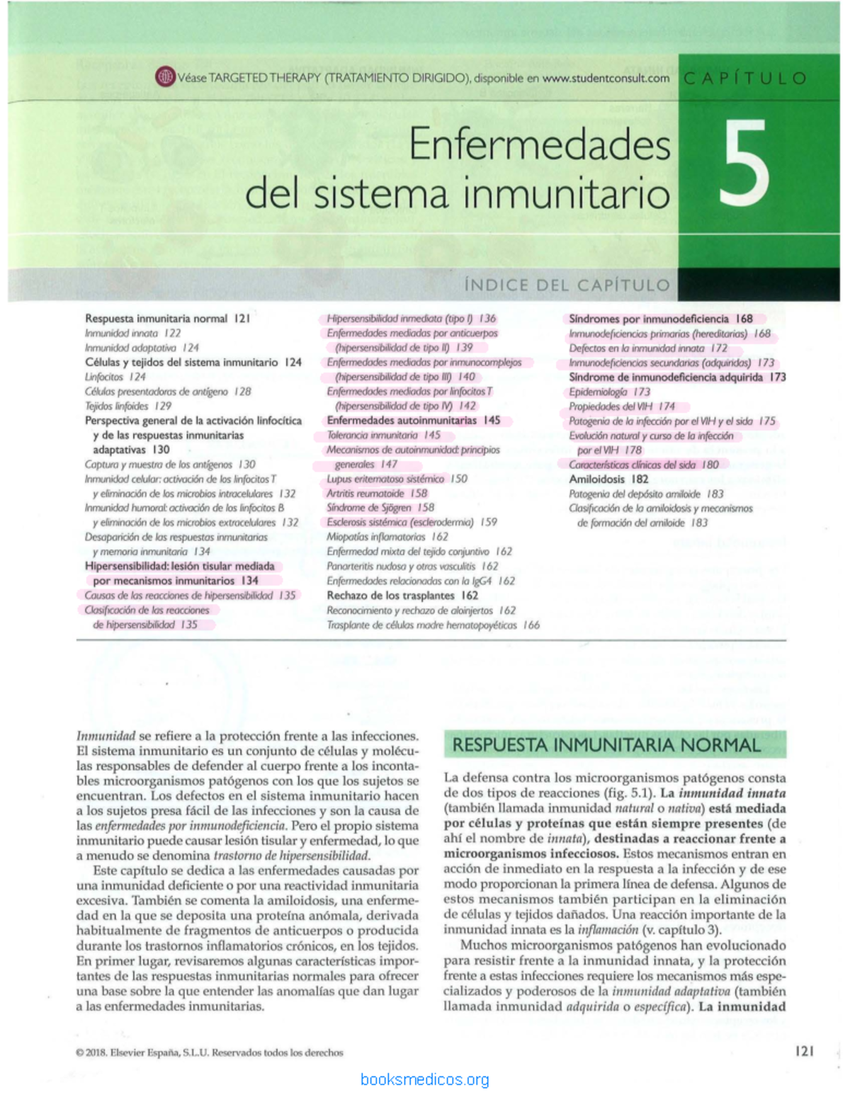 Capítulos De Patología - ####### (@) véase TARGETE D TH ERAPY (TRATAM ...