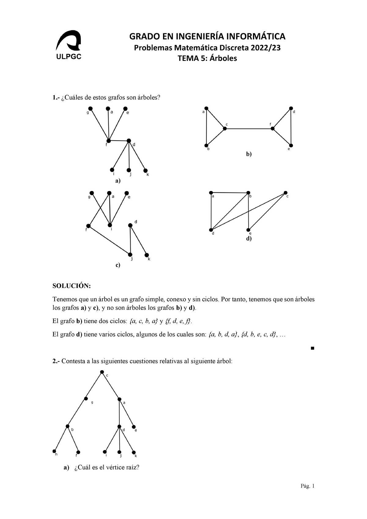 TEMA 5 - Ejercicios Matemática Discreta 2022 23 - Soluciones ...