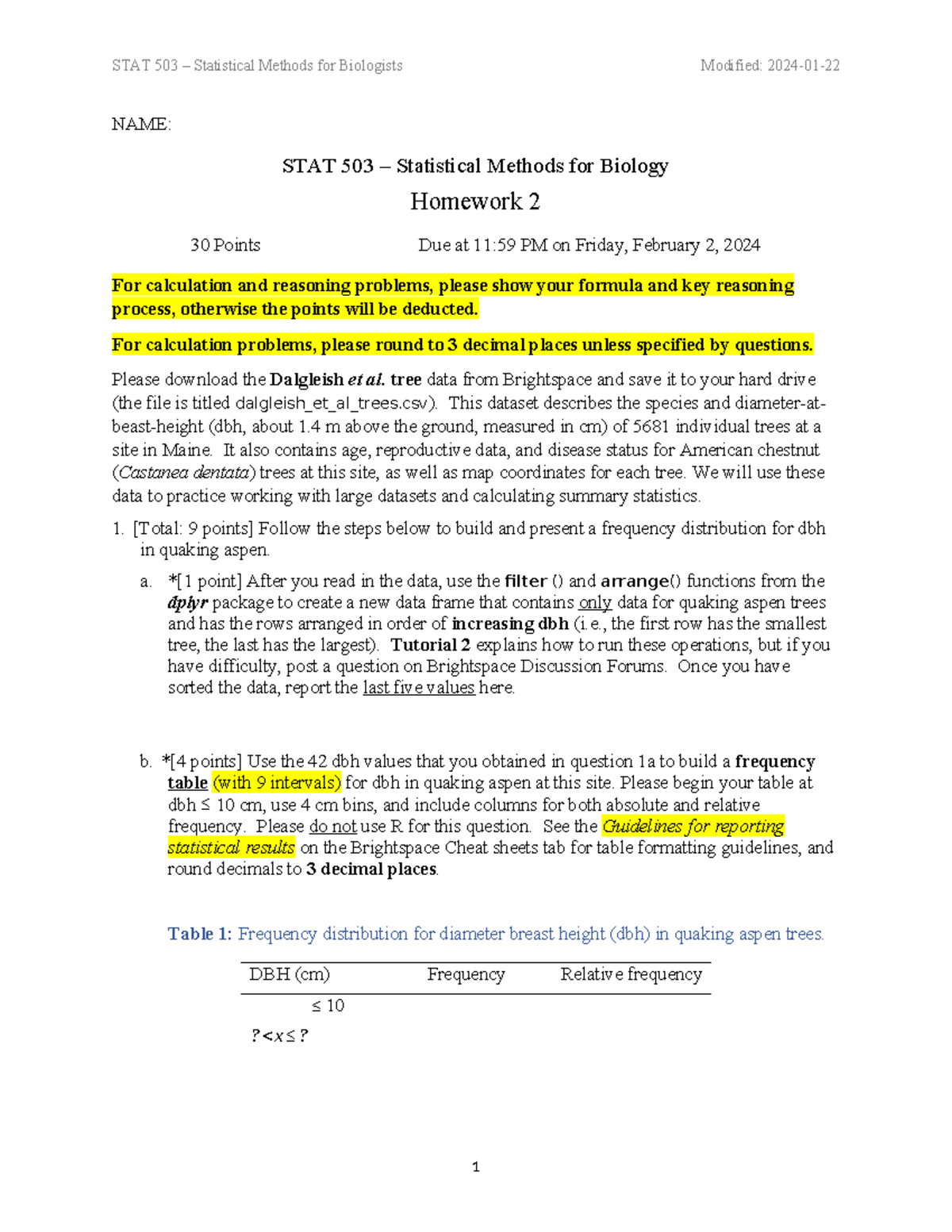 Welcome To Stat 503! : STAT 503: Design of Experiments – OHHT