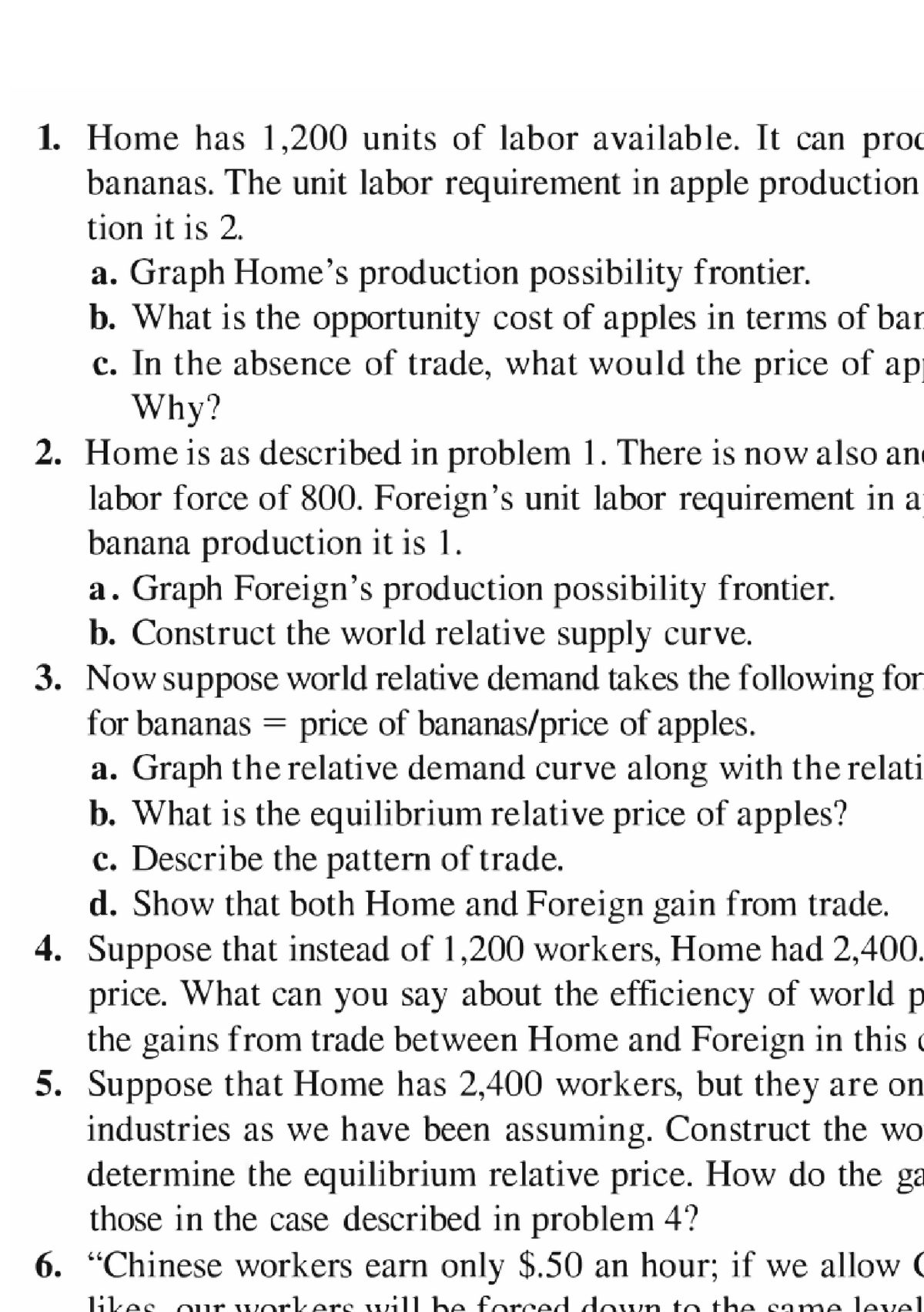 Home-possibilities-frontier Econ 211 - Introductory Economics - Studocu