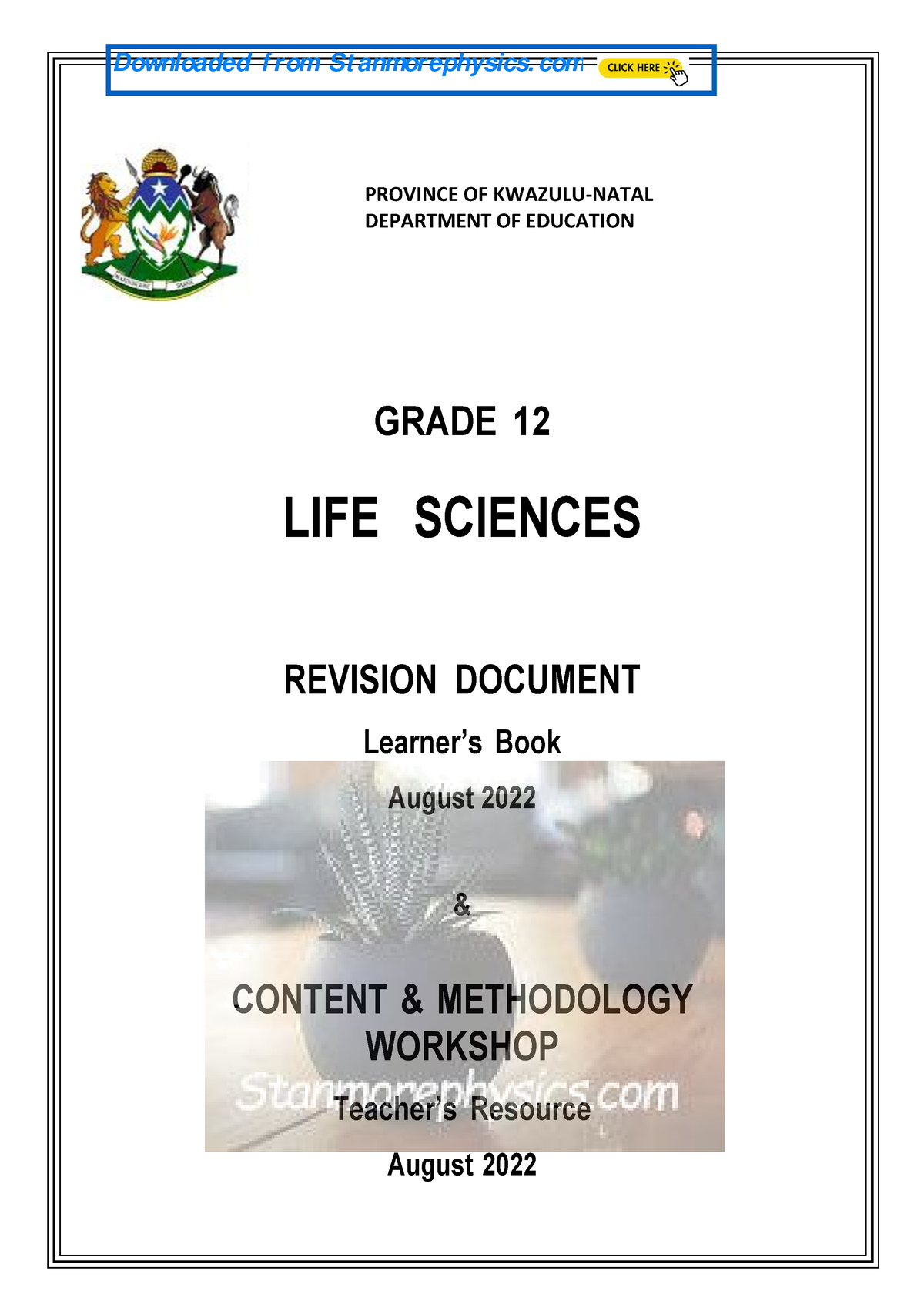 life science grade 12 assignment 2022 memo