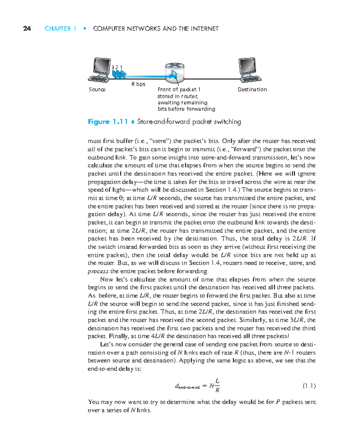 Network Chapter-01-9 - 24 CHAPTER 1 • COMPUTER NETWORKS AND THE ...