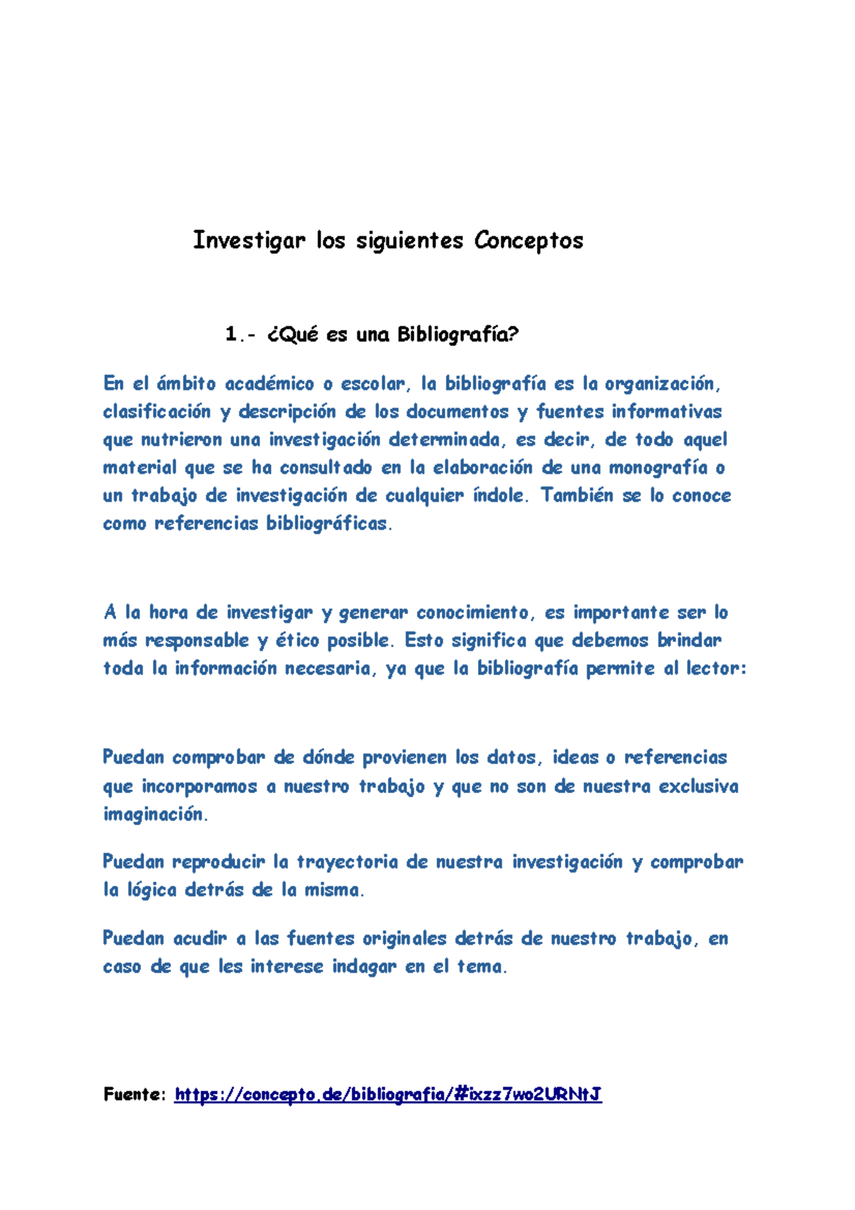 Conceptos - Es Importante - Investigar Los Siguientes Conceptos 1 ...