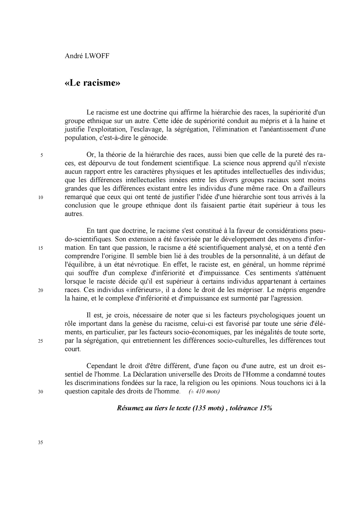 Exemple De Texte Argumentatif Sur L'informatique  kakrosti