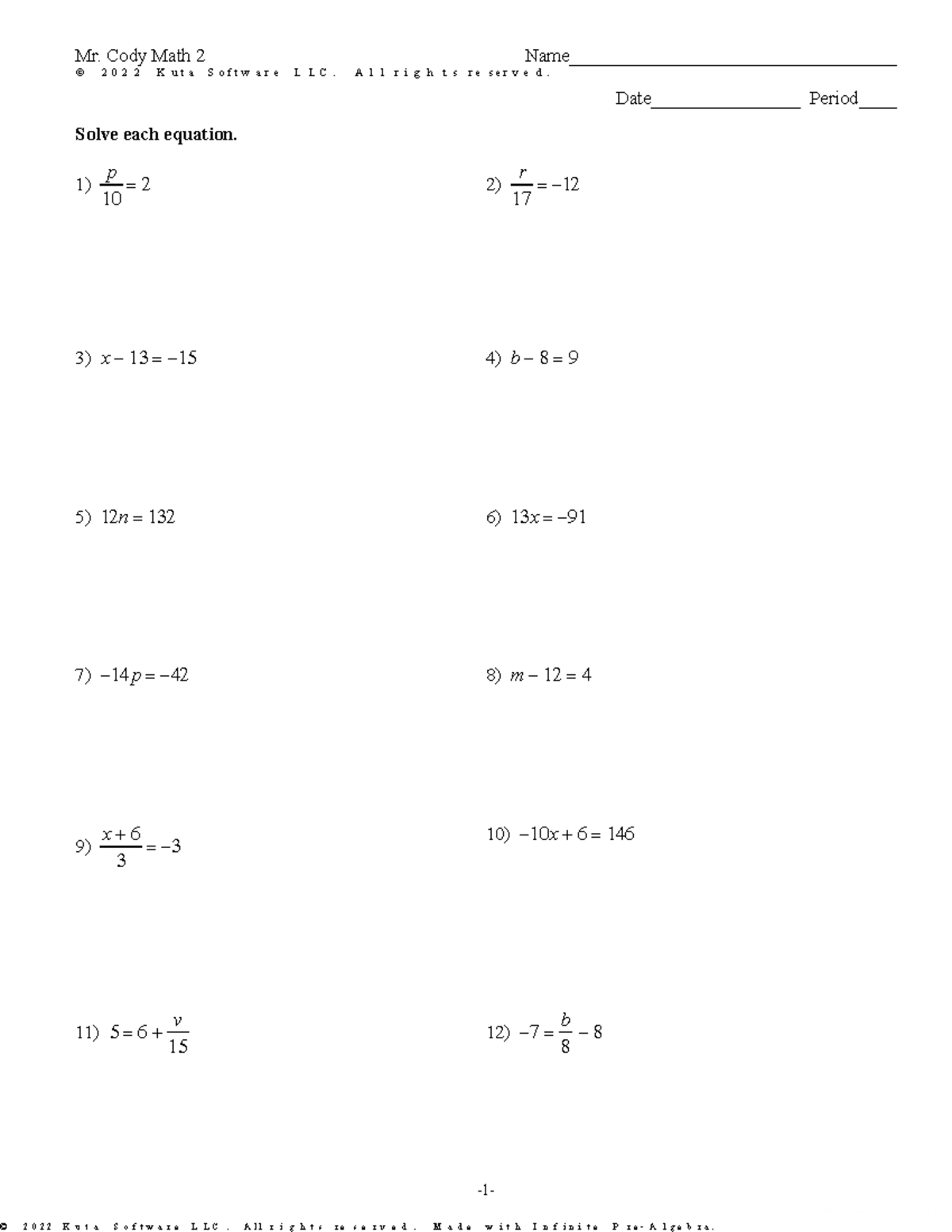 Algebra review sheet - MATH 442 - CSU Chico - Studocu