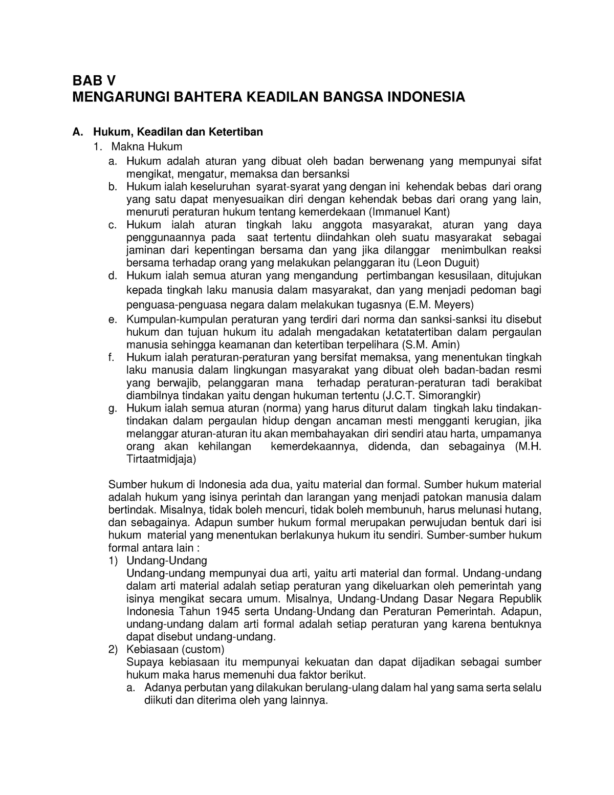 Materi PKN Kelas X Semester 2 - BAB V MENGARUNGI BAHTERA KEADILAN ...