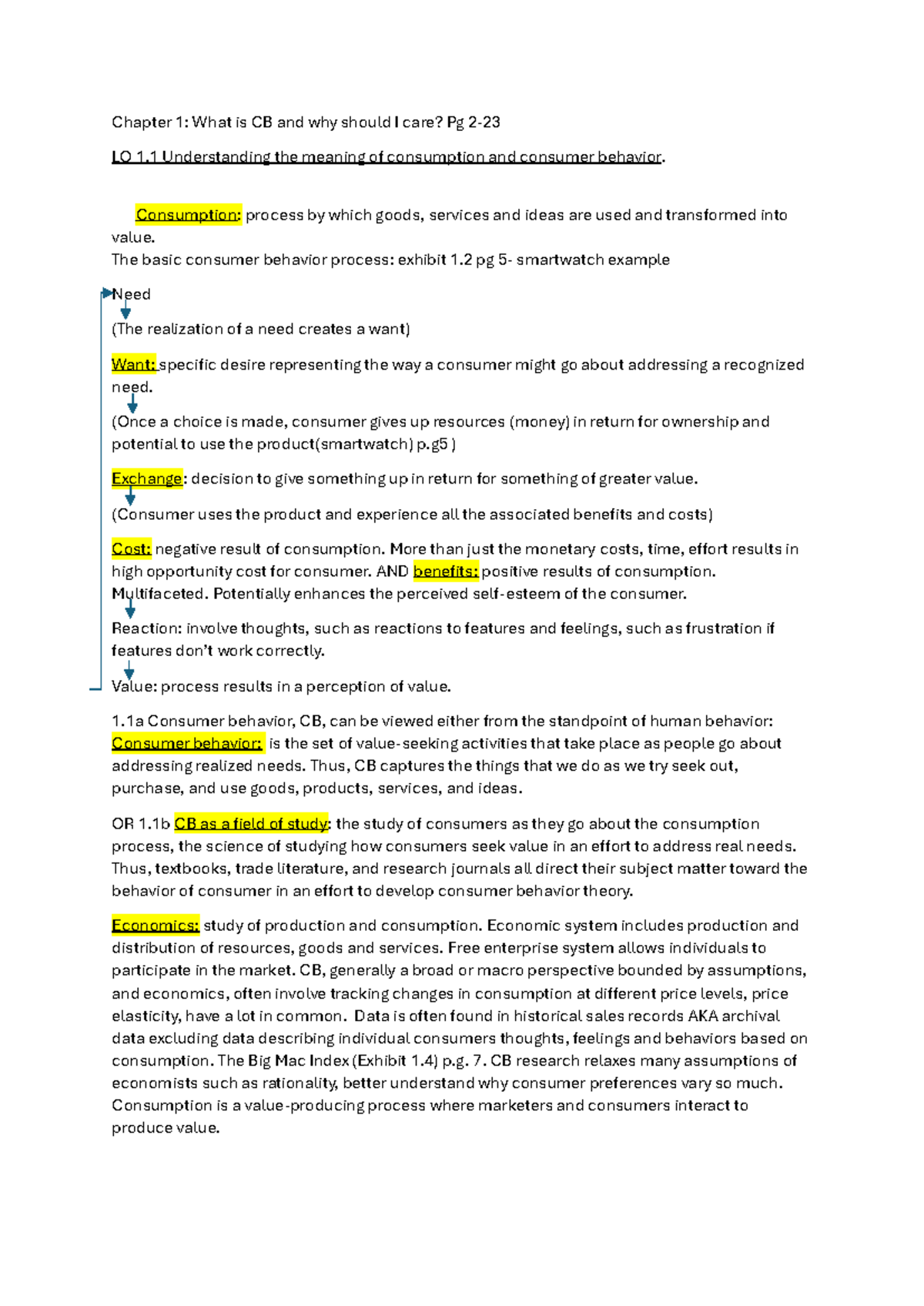 Chapter 1 - Summary Consumer Behavior - Chapter 1: What is CB and why ...