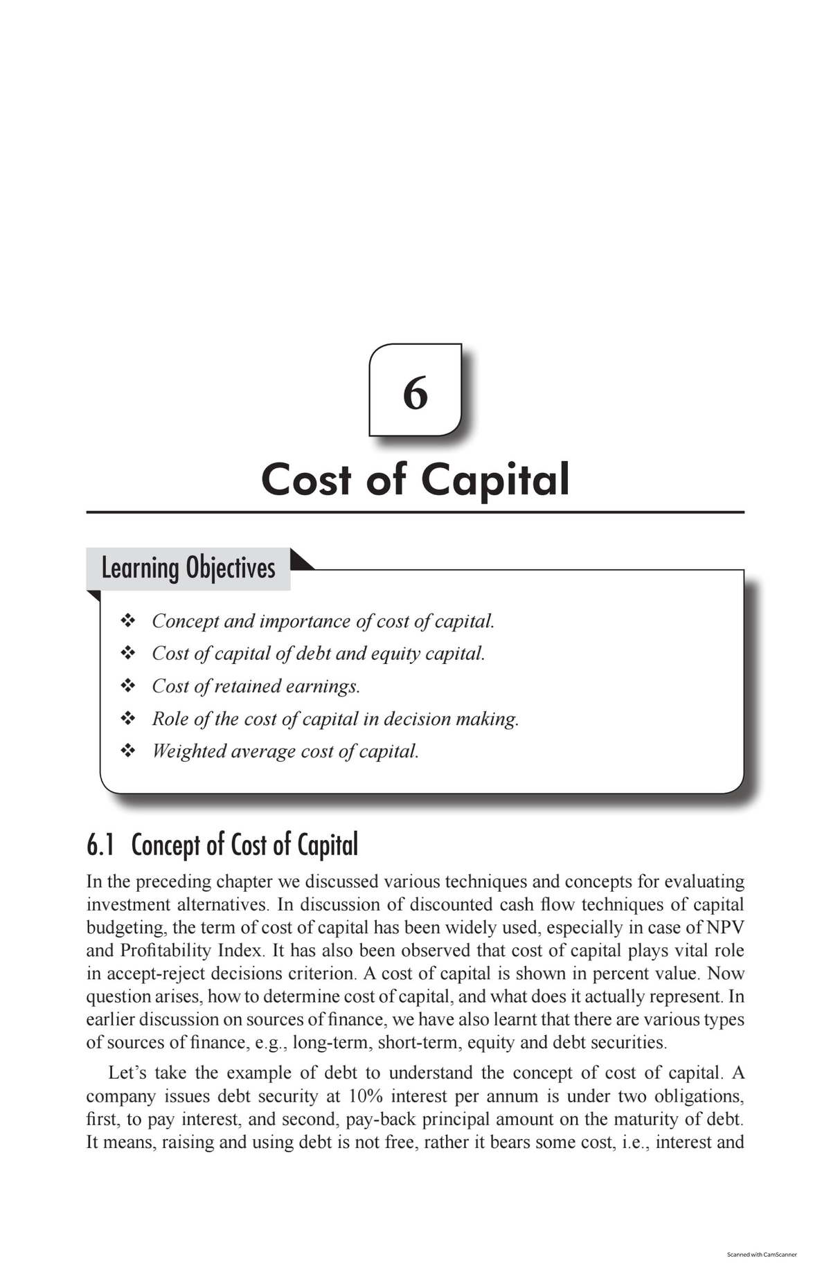 BMS- Cost of Capital - Very very nice lecture - Financial institution ...