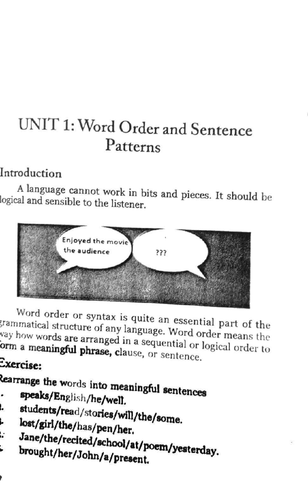 Functional grammar Ba calicut university Studocu