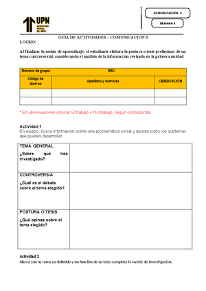 Actividad 2 Practica Mapa de Procesos - CURSO GESTIÓN DE PROCESOS Y ...