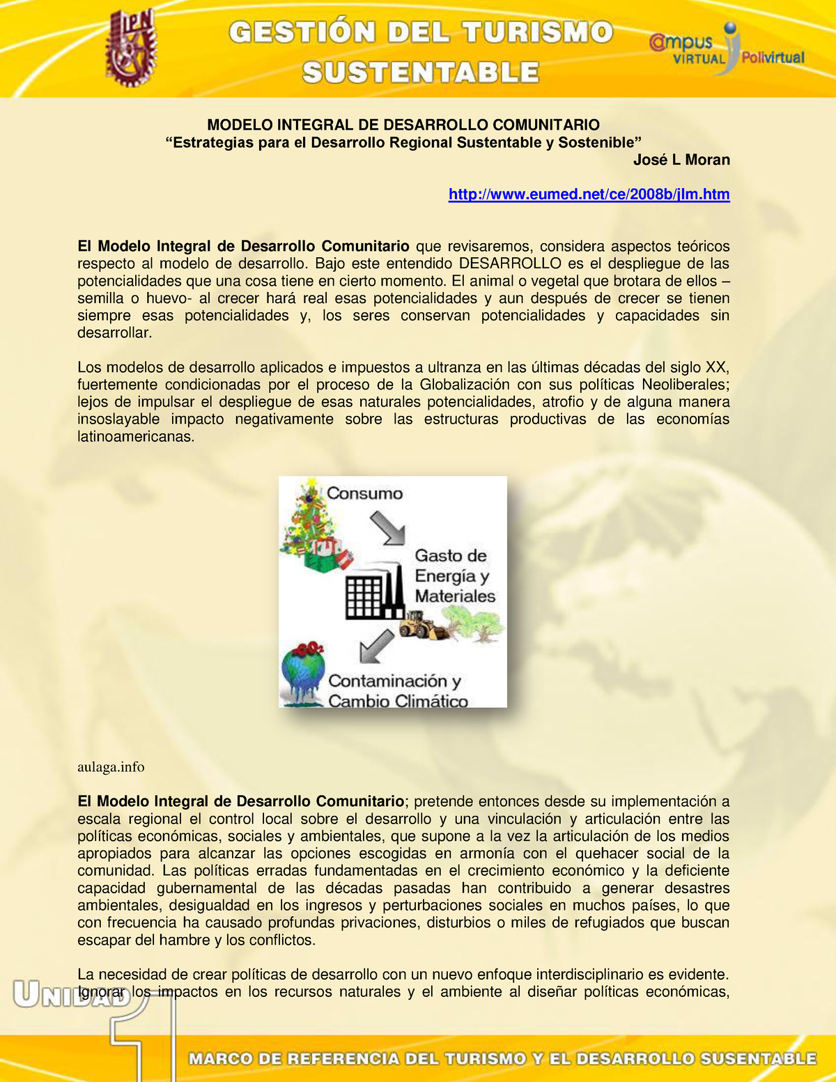 Estrategias para el Desarrollo Regional Sustentable y Sostenible - MODELO  INTEGRAL DE DESARROLLO - Studocu