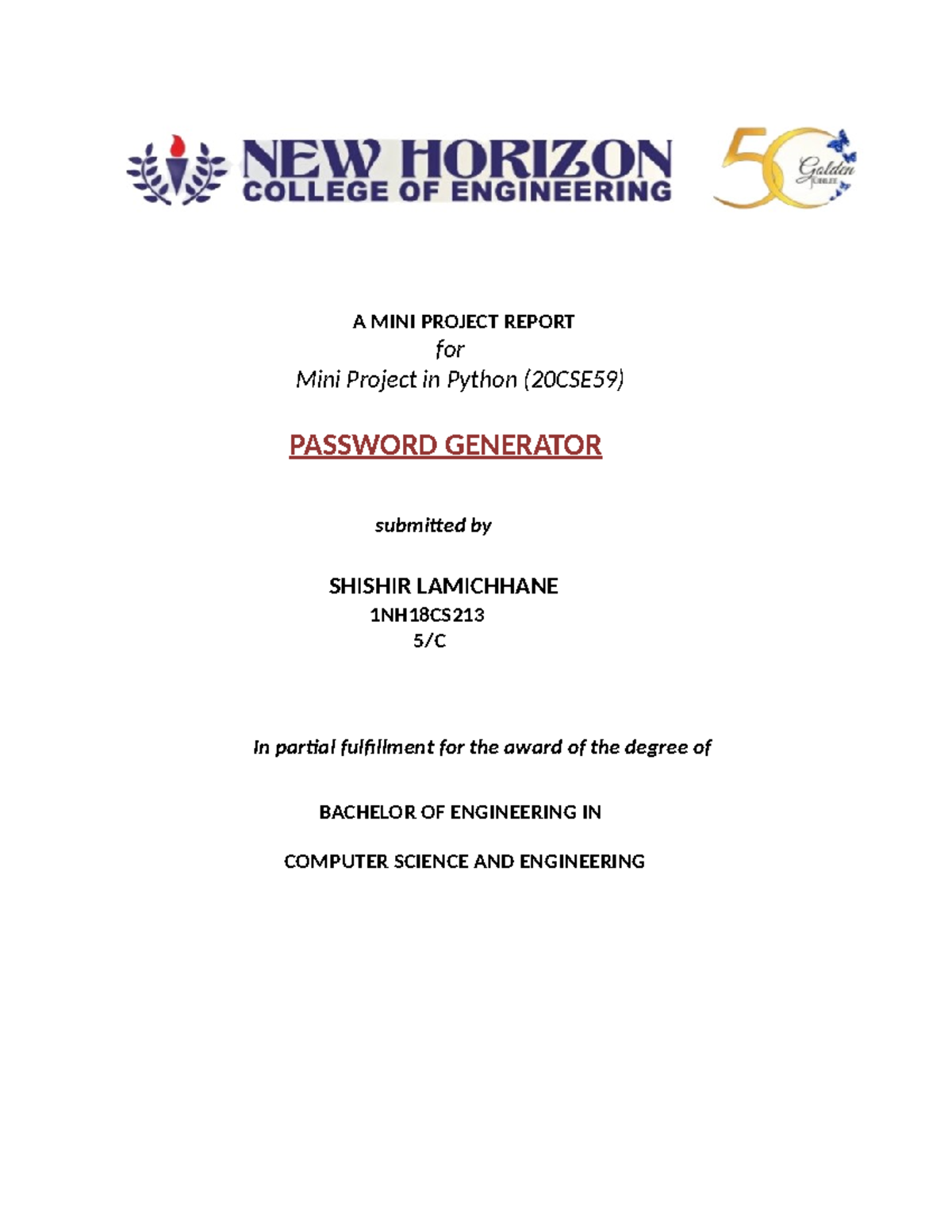 Reporton Chat application - A MINI PROJECT REPORT for Mini Project in ...