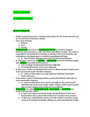 Chapter 1 Notes - Chapter 1 Notes Introduction to the World of ...