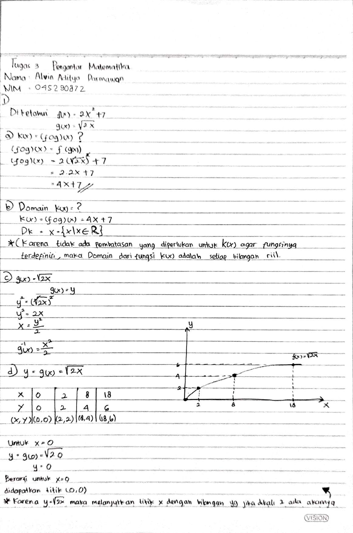 Tugas 3 MATA4101 Compressed - Pengantar Matematika - Studocu