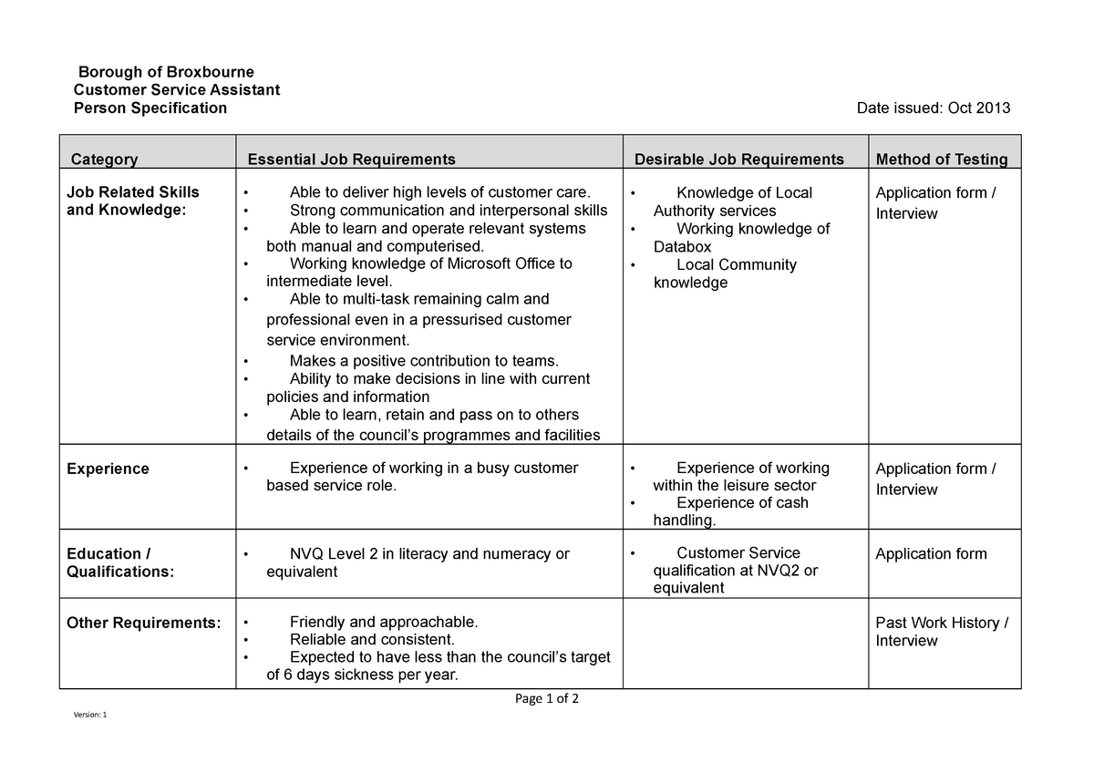 customer-services-assistant-person-specification-oct-2013-borough