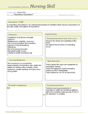 Neurovascular assessment template - ACTIVE LEARNING TEMPLATES ...