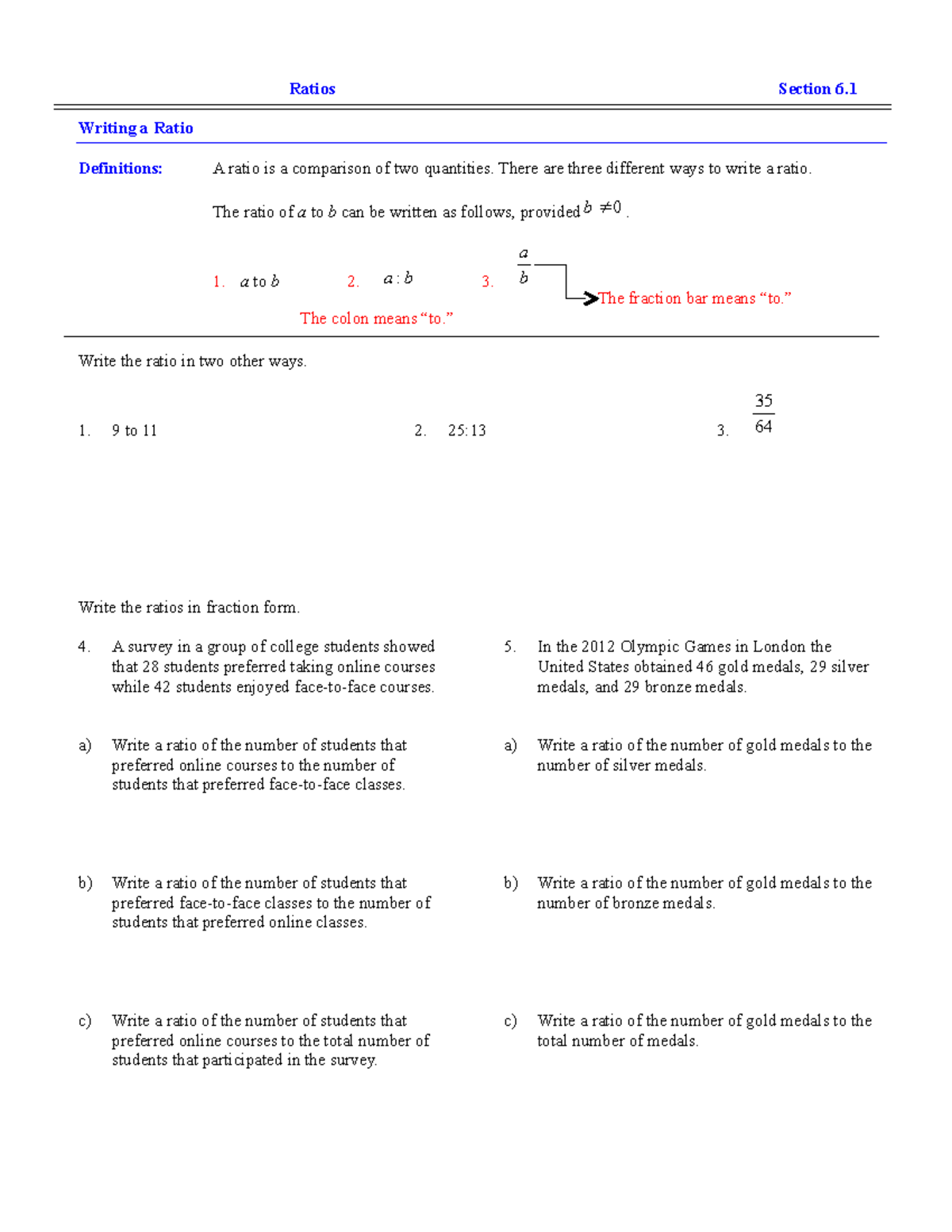 pia-lecture-notes-6-ratios-section-6-writing-a-ratio-definitions-a