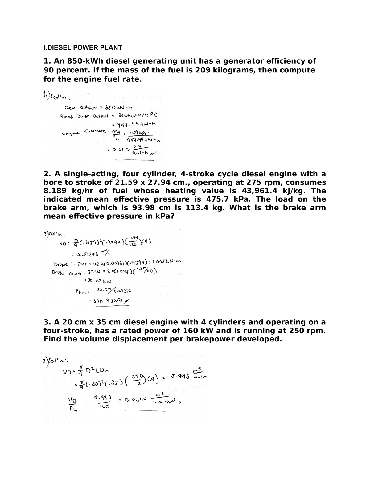 assign-1-diesel-power-plant-problem-solving-i-power-plant-an-850