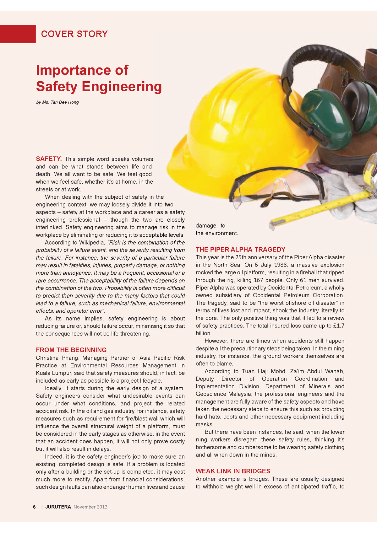 importance of safety case study