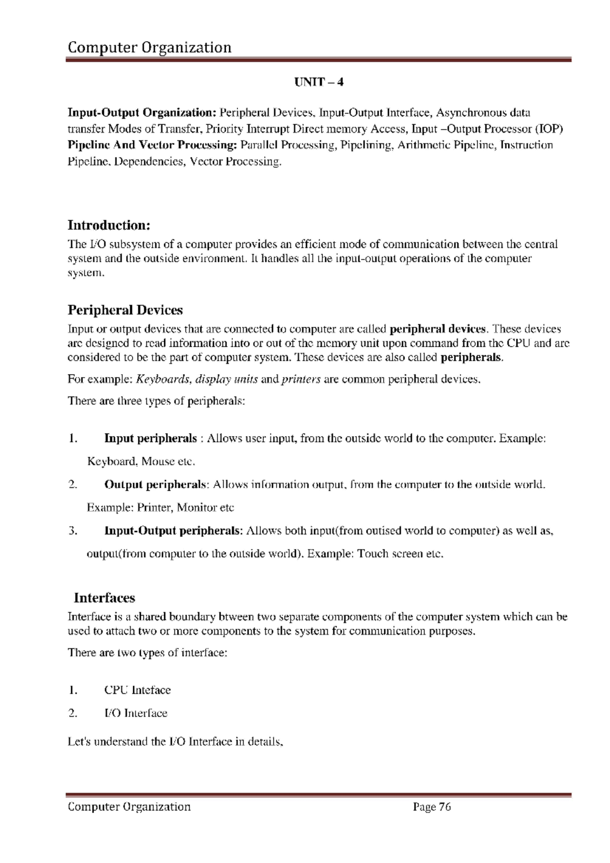 Input Output Organization Computer Organization Studocu Input Output Organization Computer Organization Studocu