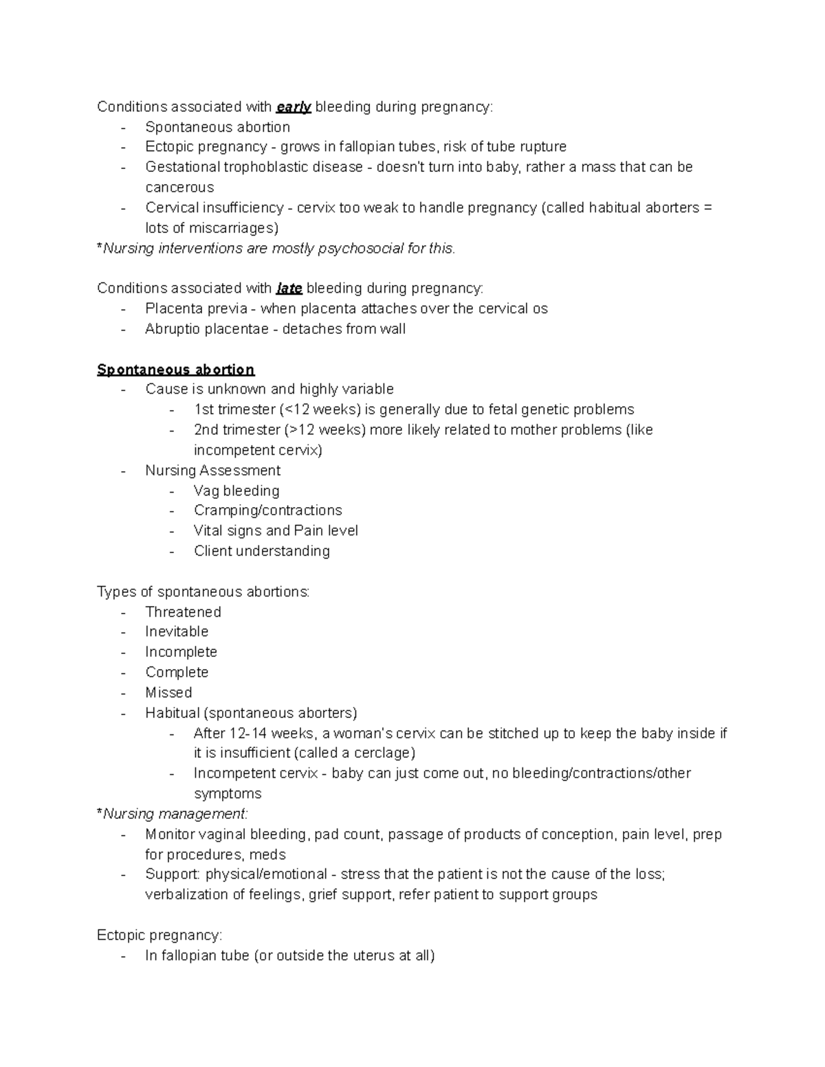 ob-notes-complications-conditions-associated-with-early-bleeding