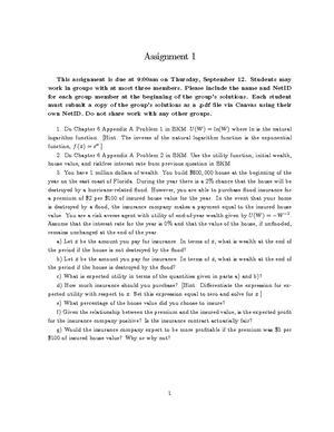 Assignment 8sol 241114 - Assignment 8 Solutions This assignment is due ...