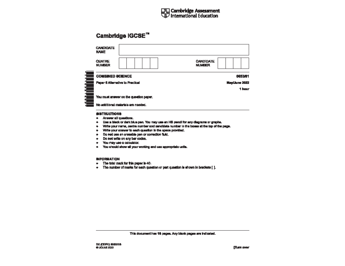 Sda paper 4 question 1 - every notes needed - Cambridge Assessment ...