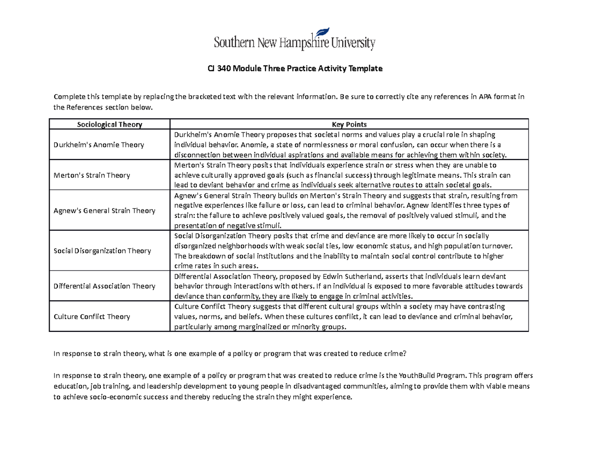CJ 340 Module Three Practice Activity Be Sure To Correctly Cite Any cj-340-module-three-practice-activity-be-sure-to-correctly-cite-any